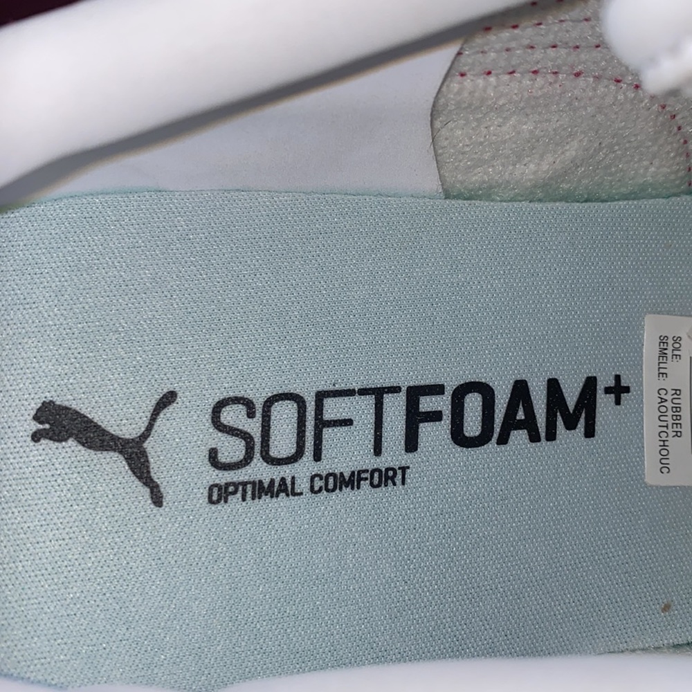 Womens Puma Smash Platform Sneakers - Picture 6 of 11